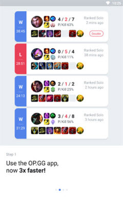 OPGG战绩查询官方版app下载2025新版-OPGG英雄联盟查询软件中文版免费下载v7.1.32